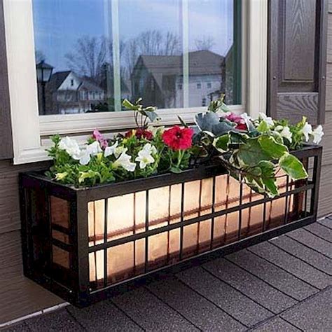 metal flower box on old windows|window flower box designs.